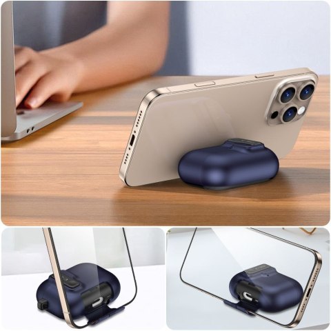 TECH-PROTECT SLIM HOOK APPLE AIRPODS PRO 3 NAVY BLUE Tech-Protect