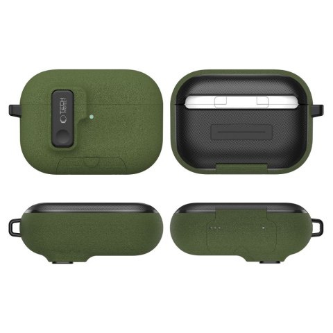TECH-PROTECT SLIM HOOK APPLE AIRPODS PRO 3 OLIVE GREEN Tech-Protect
