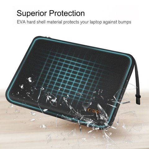 TECH-PROTECT HARDPOUCH LAPTOP 15-16 BLACK/ORANGE Tech-Protect