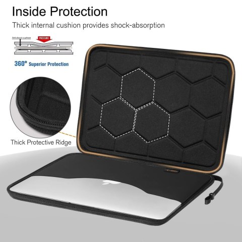 TECH-PROTECT HARDPOUCH LAPTOP 15-16 BLACK/ORANGE Tech-Protect