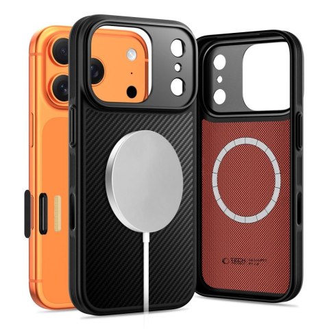 TECH-PROTECT KEVLAR ARAMID CC MAGSAFE IPHONE 17 PRO BLACK Tech-Protect