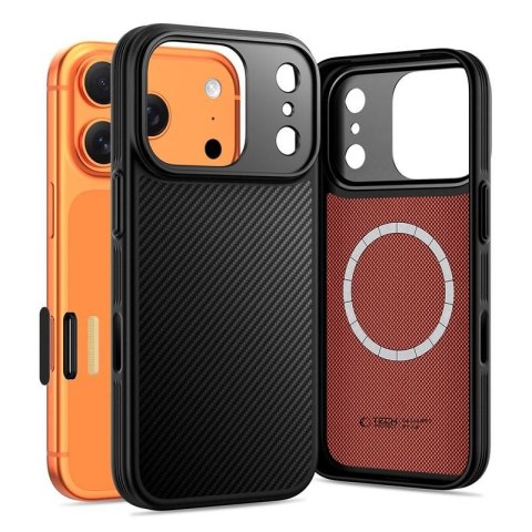 TECH-PROTECT KEVLAR ARAMID CC MAGSAFE IPHONE 17 PRO MAX BLACK Tech-Protect