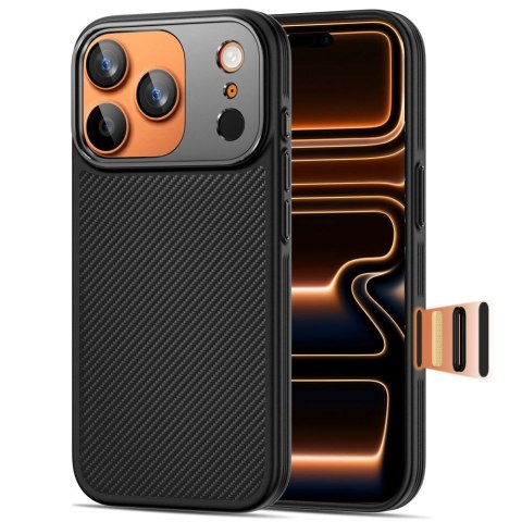 TECH-PROTECT KEVLAR ARAMID CC MAGSAFE IPHONE 17 PRO MAX BLACK Tech-Protect