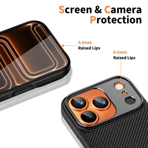 TECH-PROTECT KEVLAR ARAMID CC MAGSAFE IPHONE 17 PRO MAX BLACK Tech-Protect