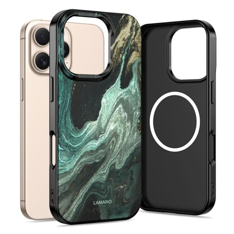 TECH-PROTECT LAMANO MAGSAFE IPHONE 16 PRO VERDE AURA Tech-Protect