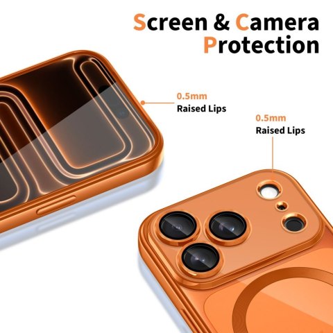 TECH-PROTECT MAGFLEX MAGSAFE IPHONE 17 PRO MAX SHINY COSMIC ORANGE Tech-Protect