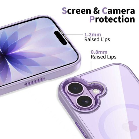 TECH-PROTECT MAGMAT MAGSAFE IPHONE 17 LAVENDER/CLEAR Tech-Protect