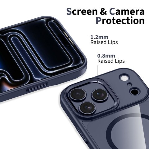 TECH-PROTECT MAGMAT MAGSAFE IPHONE 17 PRO MAX DEEP BLUE/CLEAR Tech-Protect
