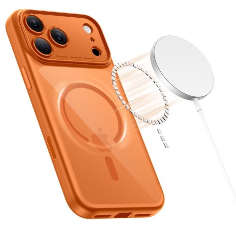 TECH-PROTECT MAGPEAK MAGSAFE CC IPHONE 17 PRO COSMIC ORANGE/CLEAR Tech-Protect