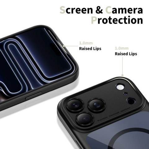TECH-PROTECT MAGPEAK MAGSAFE CC IPHONE 17 PRO MAX BLACK/CLEAR Tech-Protect