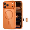 TECH-PROTECT MAGPEAK MAGSAFE CC IPHONE 17 PRO MAX COSMIC ORANGE/CLEAR Tech-Protect