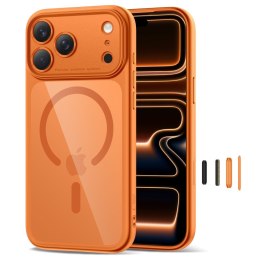 TECH-PROTECT MAGPEAK MAGSAFE CC IPHONE 17 PRO MAX COSMIC ORANGE/CLEAR Tech-Protect