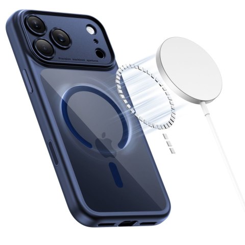 TECH-PROTECT MAGPEAK MAGSAFE CC IPHONE 17 PRO MAX DEEP BLUE/CLEAR Tech-Protect
