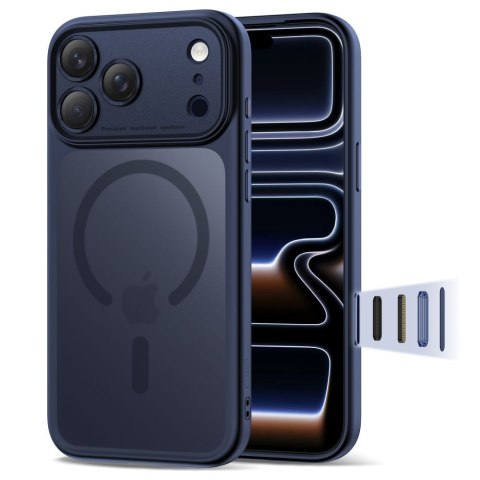 TECH-PROTECT MAGPEAK MAGSAFE CC IPHONE 17 PRO MATTE DEEP BLUE Tech-Protect