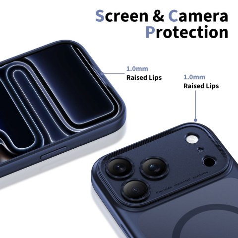 TECH-PROTECT MAGPEAK MAGSAFE CC IPHONE 17 PRO MATTE DEEP BLUE Tech-Protect