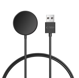 TECH-PROTECT MC03 ULTRABOOST MAGNETIC CHARGING USB CABLE 100CM SAMSUNG GALAXY WATCH BLACK Tech-Protect