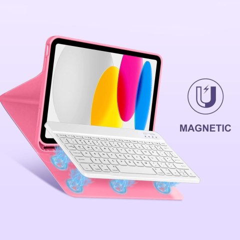 TECH-PROTECT SC PEN + KEYBOARD IPAD 10.9" 10 / 2022 / 11" 11 / 2025 MAGENTA Tech-Protect