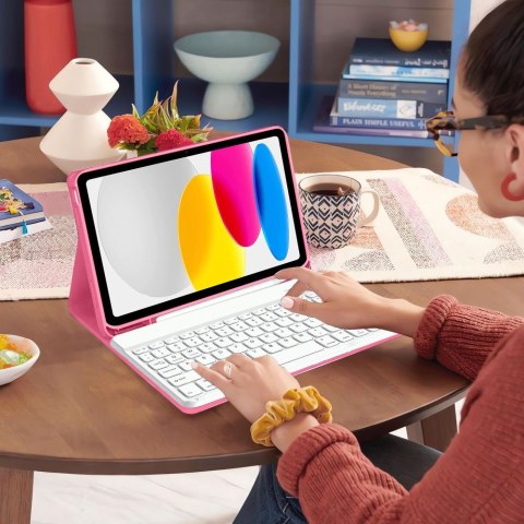 TECH-PROTECT SC PEN + KEYBOARD IPAD 10.9" 10 / 2022 / 11" 11 / 2025 MAGENTA Tech-Protect