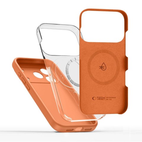 TECH-PROTECT SILICONE MAGSAFE IPHONE 17 PRO MAX COSMIC ORANGE Tech-Protect