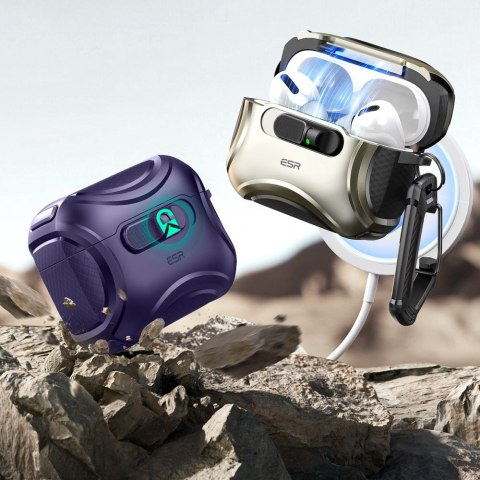 ESR CYBER FLICKLOCK HALOLOCK MAGSAFE APPLE AIRPODS PRO 3 PURPLE ESR