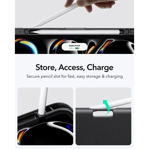 ESR FLIP HYBRID IPAD PRO 11" 5 / 6 / 2024-2025 BLACK ESR