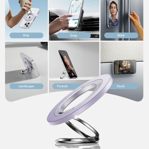 ESR MAGNETIC 360 HALOLOCK MAGSAFE PHONE RING LAVENDER ESR