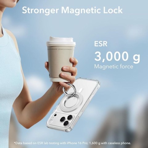 ESR MAGNETIC 360 HALOLOCK MAGSAFE PHONE RING WHITE ESR