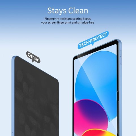 SZKŁO HARTOWANE TECH-PROTECT GLASS FIT+ 2-PACK IPAD PRO 11" 5 / 6 / 2024-2025 CLEAR Tech-Protect