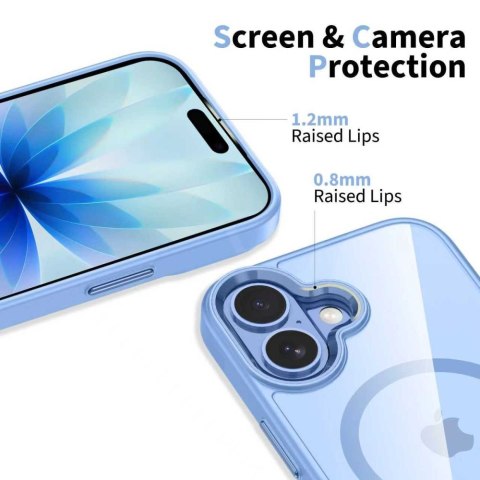 TECH-PROTECT MAGMAT MAGSAFE IPHONE 17 MIST BLUE/CLEAR Tech-Protect