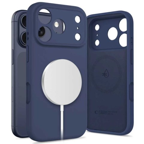 TECH-PROTECT SILICONE MAGSAFE IPHONE 17 PRO DEEP BLUE Tech-Protect