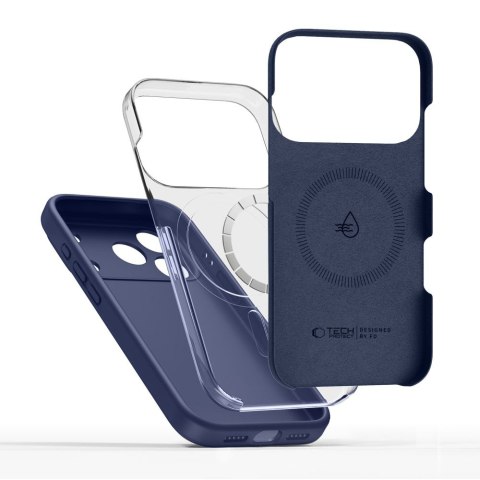 TECH-PROTECT SILICONE MAGSAFE IPHONE 17 PRO MAX DEEP BLUE Tech-Protect
