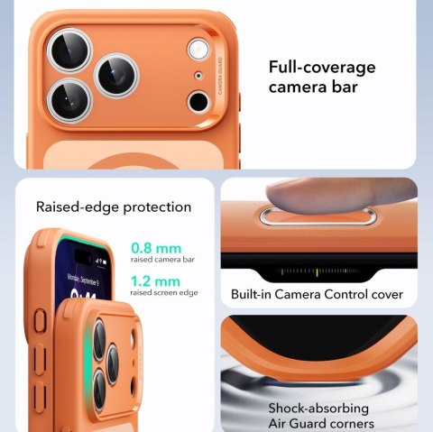 ESR CLASSIC HYBRID MAGSAFE IPHONE 17 PRO MAX FROSTED ORANGE ESR
