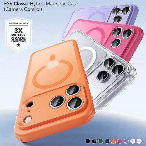 ESR CLASSIC HYBRID MAGSAFE IPHONE 17 PRO MAX FROSTED ORANGE ESR