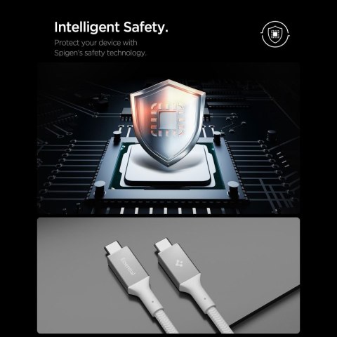 SPIGEN EB10010CC ESSENTIAL TYPE-C CABLE 100W 100CM WHITE Spigen