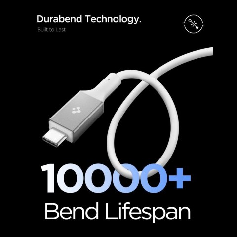 SPIGEN EB24012CC ESSENTIAL TYPE-C CABLE 240W 120CM WHITE Spigen