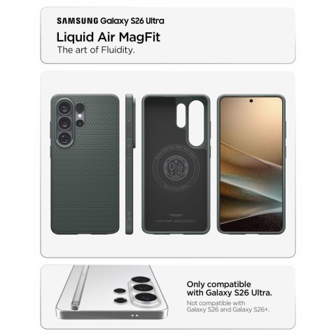 SPIGEN LIQUID AIR MAG MAGSAFE GALAXY S26 ULTRA ABYSS GREEN Spigen