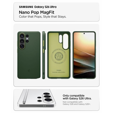 SPIGEN NANO POP MAG MAGSAFE GALAXY S26 ULTRA AVO GREEN Spigen