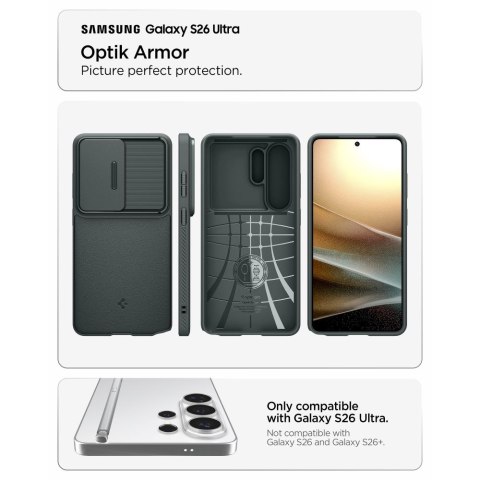 SPIGEN OPTIK ARMOR GALAXY S26 ULTRA ABYSS GREEN Spigen