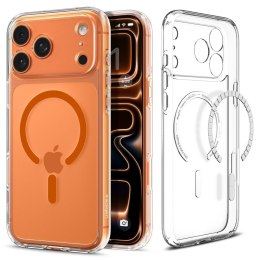 SPIGEN ULTRA HYBRID MAG MAGSAFE IPHONE 17 PRO CLEAR/ORANGE Spigen