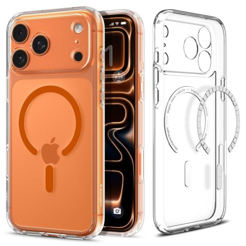 SPIGEN ULTRA HYBRID MAG MAGSAFE IPHONE 17 PRO CLEAR/ORANGE Spigen