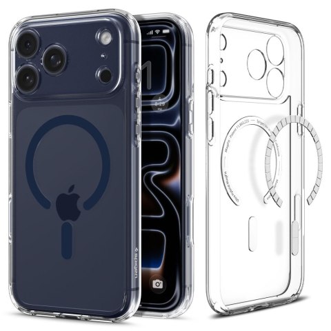 SPIGEN ULTRA HYBRID MAG MAGSAFE IPHONE 17 PRO MAX CLEAR/DEEP BLUE Spigen