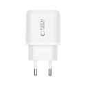 TECH-PROTECT NCA45W-GAN 2-PORT NETWORK CHARGER PD 45W / QC3.0 WHITE Tech-Protect
