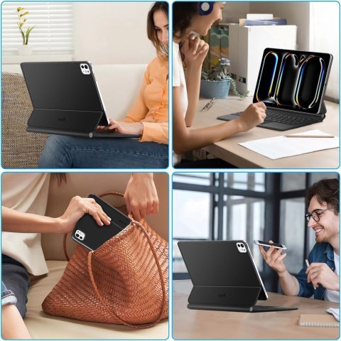 TECH-PROTECT SMARTCASE MAGNETIC + KEYBOARD IPAD PRO 11" 5 / 6 2024-2025 BLACK Tech-Protect