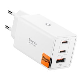 SPIGEN EE673EU ESSENTIAL 3-PORT NETWORK CHARGER 67W WHITE Spigen