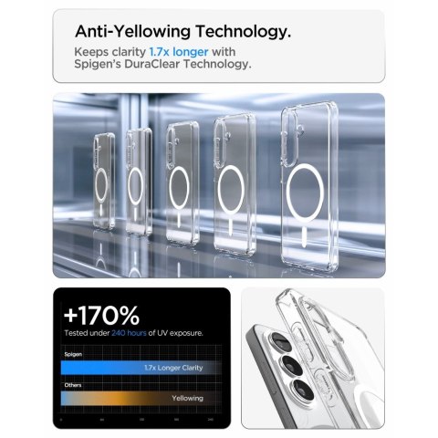 SPIGEN ULTRA HYBRID MAG MAGSAFE GALAXY S26 CLEAR/WHITE Spigen