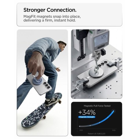 SPIGEN ULTRA HYBRID MAG MAGSAFE GALAXY S26+ PLUS CLEAR/WHITE Spigen