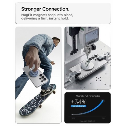 SPIGEN ULTRA HYBRID MAG MAGSAFE GALAXY S26 ULTRA CLEAR/WHITE Spigen