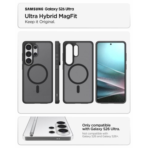 SPIGEN ULTRA HYBRID MAG MAGSAFE GALAXY S26 ULTRA FROST BLACK Spigen
