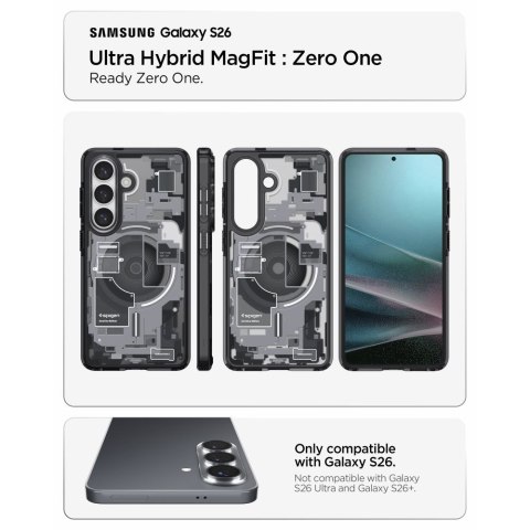 SPIGEN ULTRA HYBRID MAG MAGSAFE GALAXY S26 ZERO ONE BLACK Spigen
