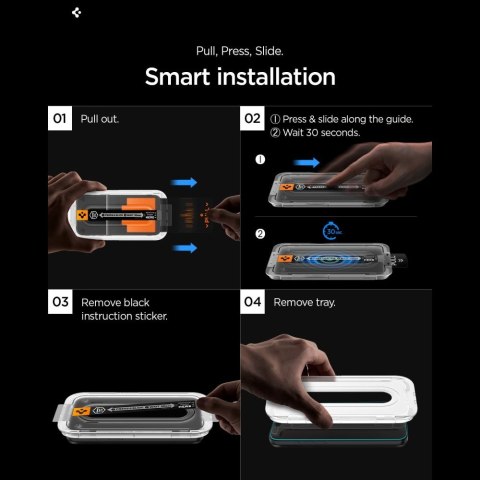 SZKŁO ANTYREFLEKSYJNE SPIGEN GLAS.TR 'EZ FIT PRO AC' ANTI REFLECTION 2-PACK GALAXY S26 ULTRA CLEAR Spigen